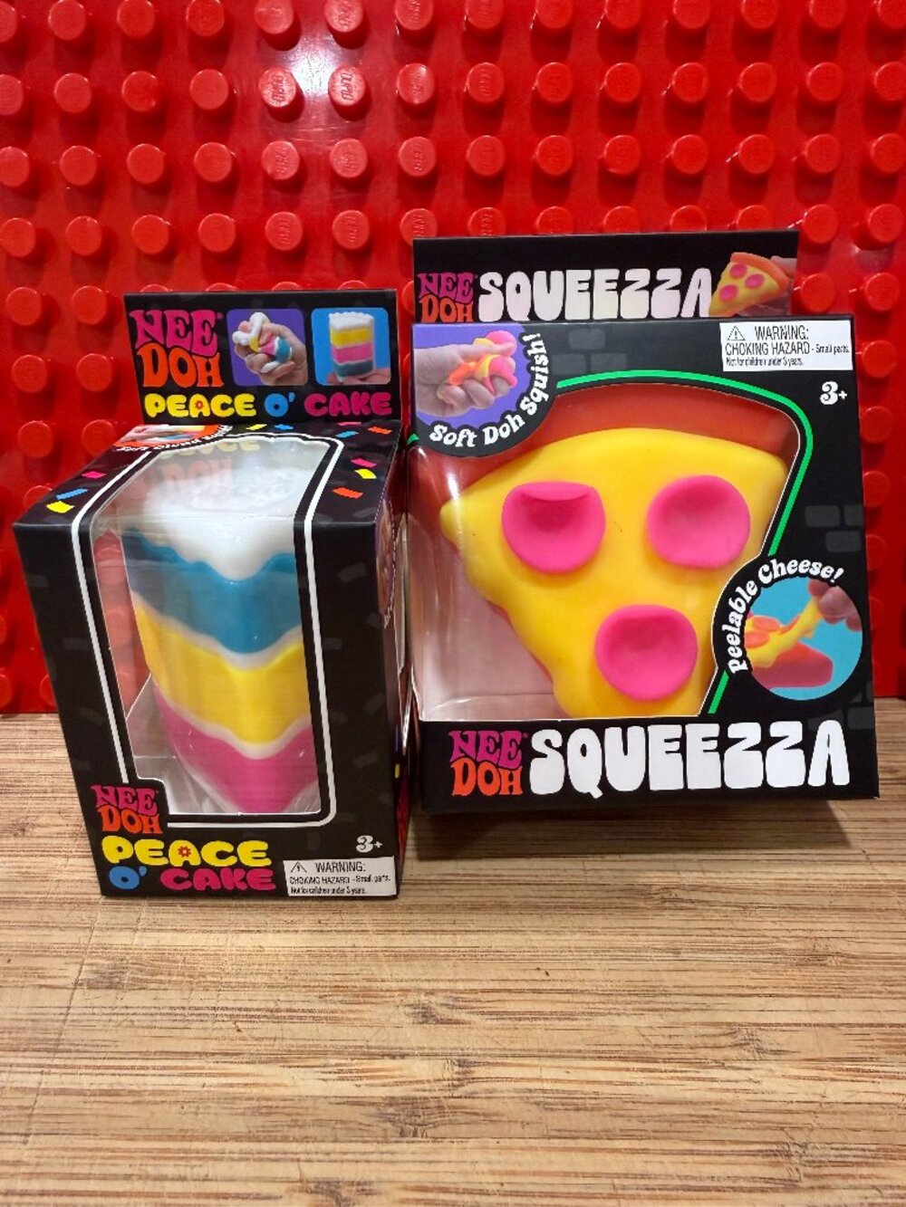 NEW! 🍰 🍕 Per Requests! Dinner & Dessert! NEEDOH DUO: PEACE O'CAKE & SQUEEZZA!